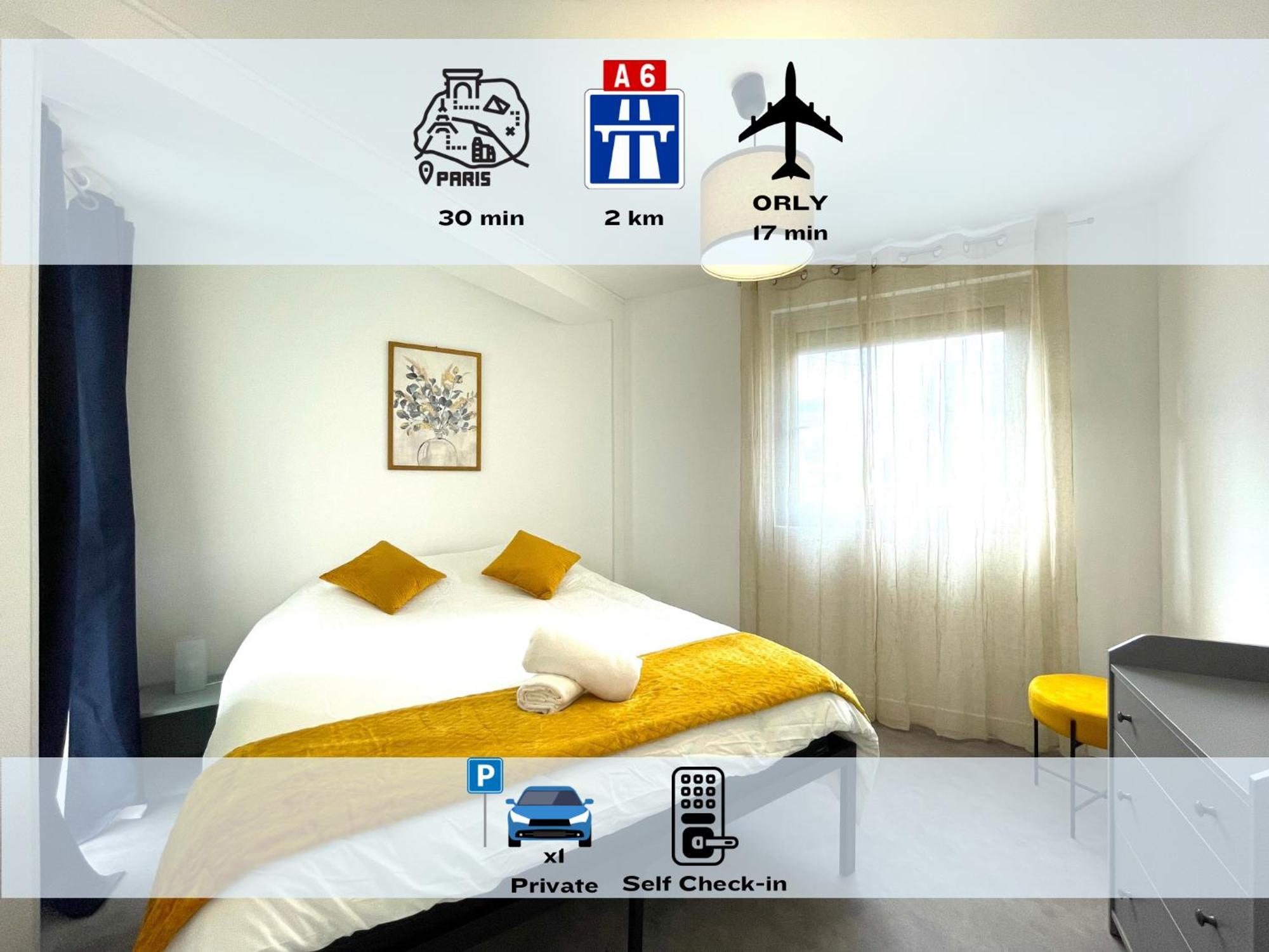 Les Entrepreneurs - Appartements Neufs Et Spacieux, Proche Rer C Et Aeroport Orly Morangis  Kültér fotó