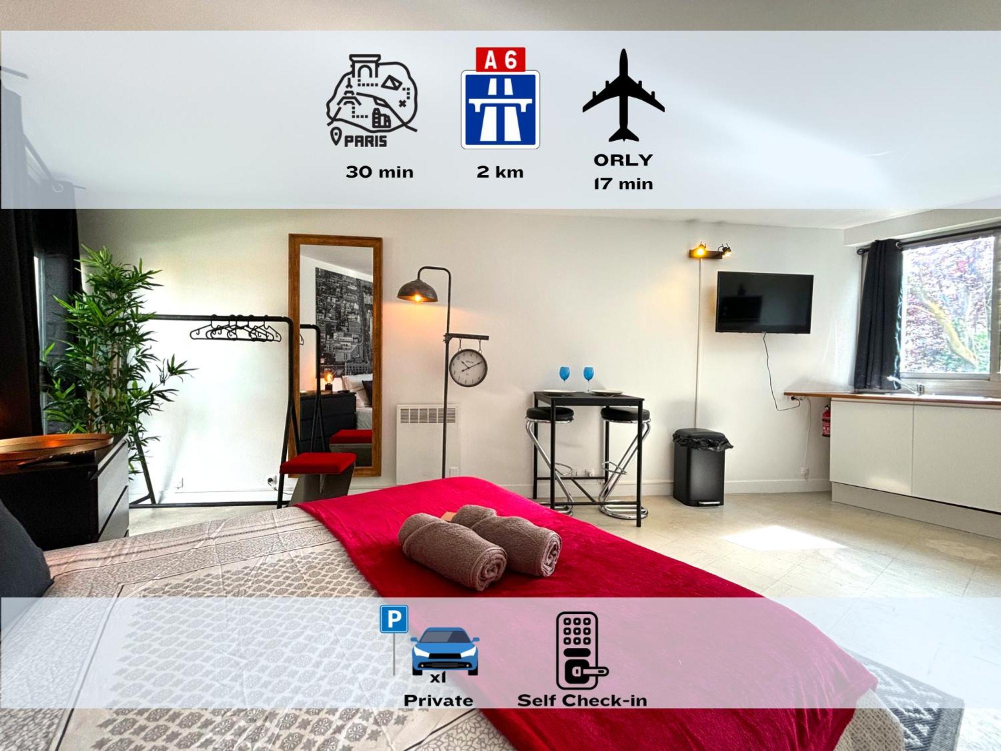 Les Entrepreneurs - Appartements Neufs Et Spacieux, Proche Rer C Et Aeroport Orly Morangis  Kültér fotó